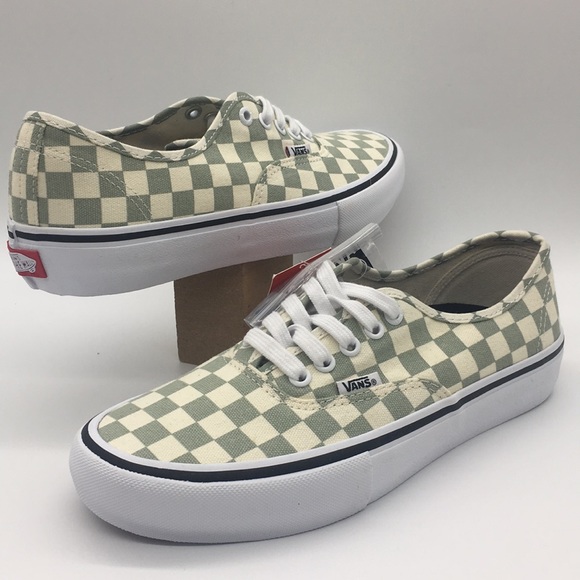 Vans Authentic Pro Checkerboard Desert Sag - Picture 2 of 8